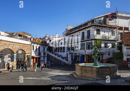 Plazuela de San Juan a Taxco, Messico Foto Stock