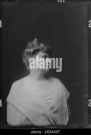 Atherton, Gertrude, fotografia ritratto. Collezione fotografica Genthe. Foto Stock