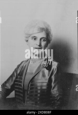 Galsworthy, John, signora, foto ritratto. Collezione fotografica Genthe. Foto Stock