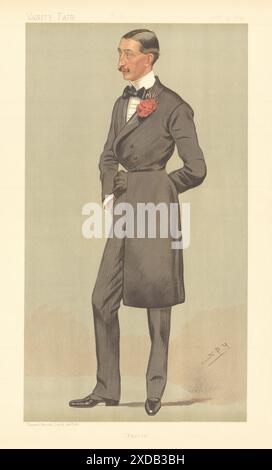 VANITY FAIR SPIA CARTONE ROBERT Armstrong Yerburgh 'Chester' MP. Cheshire 1893 Foto Stock