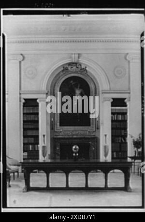 Vanderlip, Frank A., casa e scuola. Collezione fotografica Genthe. Foto Stock