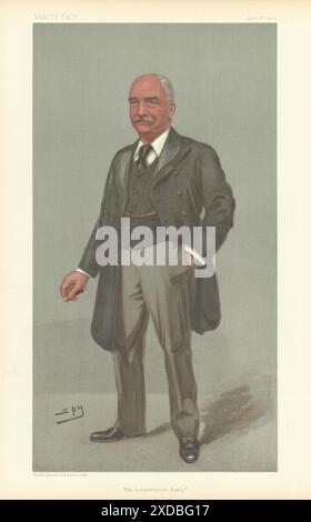 IL CARTONE ANIMATO DELLA SPIA VANITY FAIR Richard Middleton "The Conservative Party" Politics 1901 Foto Stock