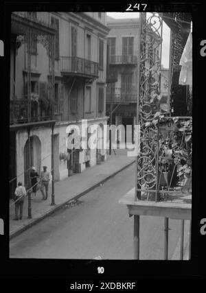 600 isolati da Royal Street, New Orleans. Collezione fotografica Genthe. Foto Stock