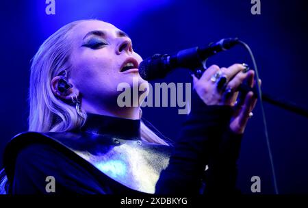 Copenaghen, Danimarca. 21 giugno 2024. Faroese Eivoer sul palco di Gehanna venerdì 21 giugno 2024 durante il Copenhell Rock and Metal festival a Refshaleoeen a Copenaghen. (Foto: Torben Christensen/Scanpix 2024) credito: Ritzau/Alamy Live News Foto Stock