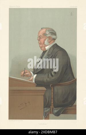 IL CARTONE ANIMATO DELLA SPIA VANITY FAIR Sir William Broadbent 'Ortodossia'. L'impronta del dottore 1902 Foto Stock