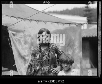 Vedute di viaggio di Cuba e Guatemala. Collezione fotografica Genthe. Foto Stock