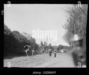 Vedute di viaggio di Cuba e Guatemala. Collezione fotografica Genthe. Foto Stock