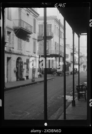 600 isolati da Royal Street, New Orleans. Collezione fotografica Genthe. Foto Stock