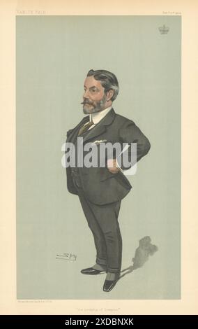 VANITY FAIR SPY FUMETTO Marquis di Northampton 'la signoria di Compton' 1904 Foto Stock