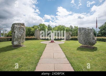 National Memorial Arboretum, Alrewa, Lichfield, Staffordshire Foto Stock