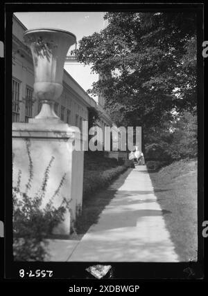 Vanderlip, Frank A., casa e scuola. Collezione fotografica Genthe. Foto Stock
