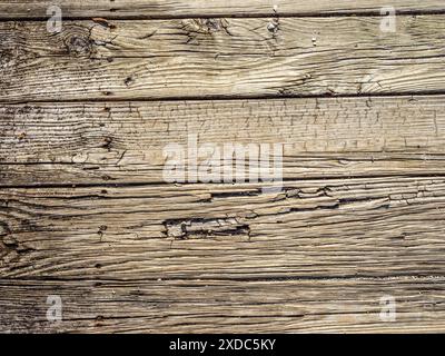 Sfondo di tavole di legno meteorologiche Foto Stock