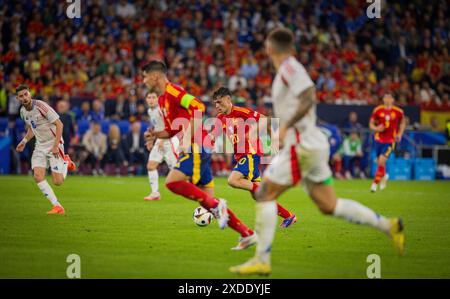 Gelsenkirchen, Germania. 20 giugno 2024. Pedri (ESP) Spagna - Italia Spanien - Italien 20.06.2024 Copyright (nur für journalistische Zwecke) di : Mori Foto Stock