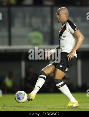 Rio De Janeiro, Brasile. 23 giugno 2024. RJ - RIO DE JANEIRO - 06/22/2024 - BRASILIANO A 2024, VASCO x SAN PAOLO - Maicon Vasco giocatore durante una partita contro San Paolo allo stadio Sao Januario per il campionato brasiliano A 2024. Foto: Jorge Rodrigues/AGIF (foto di Jorge Rodrigues/AGIF/Sipa USA) credito: SIPA USA/Alamy Live News Foto Stock