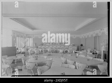 Atlantis Hotel, Miami Beach, Florida. Balkan Room, al bar. Collezione Gottscho-Schleisner Foto Stock