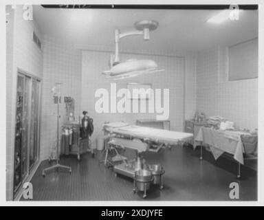 Good Samaritan Hospital, West Palm Beach, Florida. Sala operatoria tipica. Collezione Gottscho-Schleisner Foto Stock