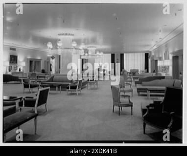 Bonwit Teller, affari a Cleveland, Ohio. Vista generale, 2° piano. Collezione Gottscho-Schleisner Foto Stock