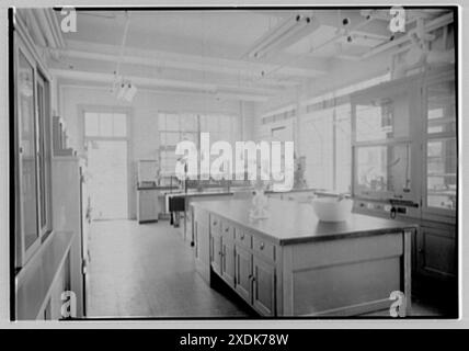 Hoffmann-LaRoche Inc., Nutley, New Jersey. Edificio n. 1, stanza 503 I. Gottscho-Schleisner Collection Foto Stock