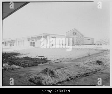 Stouffer's Westgate, Cleveland, Ohio. Vista generale, luce del giorno. Collezione Gottscho-Schleisner Foto Stock