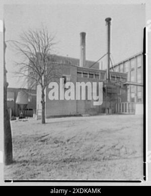 Becton Dickinson & Co., Rutherford, New Jersey. Caldaia. Collezione Gottscho-Schleisner Foto Stock