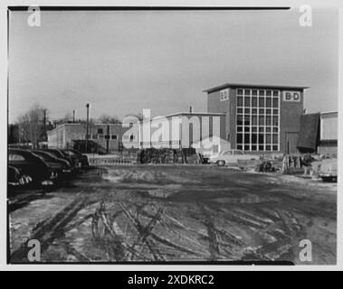 Becton Dickinson & Co., Rutherford, New Jersey. Visualizza la collezione II. Gottscho-Schleisner Foto Stock