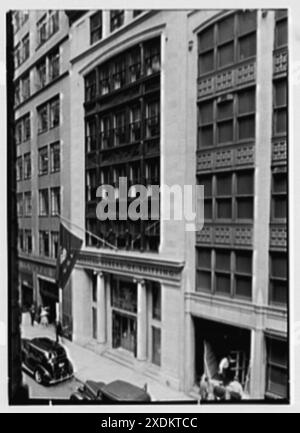 American Bureau of Shipping, 47 Beaver St., New York City. Esterno. Collezione Gottscho-Schleisner Foto Stock