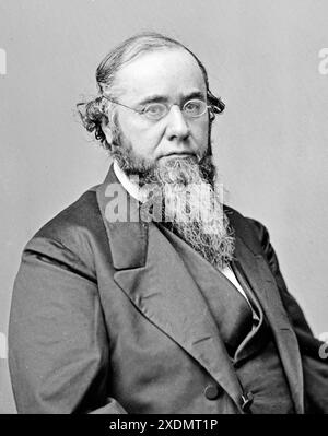 Edwin McMasters Stanton (1814 – 1869) avvocato e politico statunitense Foto Stock