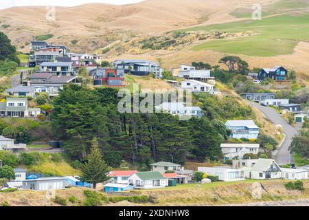 Città di Castlepoint - nuova Zelanda Foto Stock