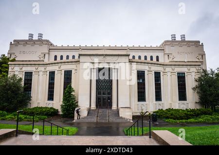 Berkeley, California USA - 24 marzo 2017: UC Berkeley Valley Life Building ospita il Chan Shun Auditorium. Il Berkeley Valley Life Building ospita il Foto Stock