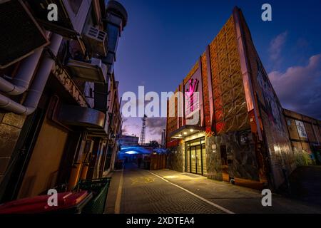 Gold Coast, Queensland, Australia - 22 giugno 2024: Big City Lights Street Festival a Southport Foto Stock