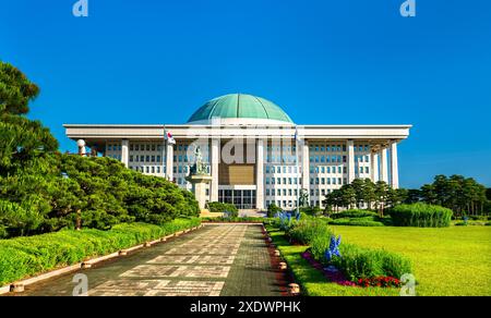 Assemblea Nazionale della Corea Proceedings Hall a Seoul, Corea del Sud Foto Stock