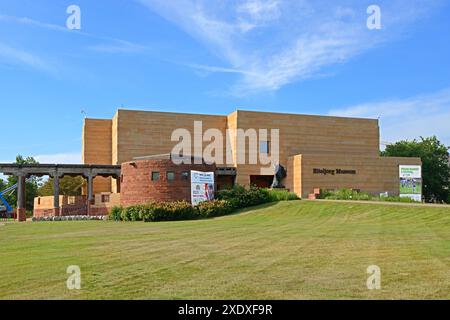 Eiteljorg Museum of American Indians and Western Art, museo d'arte nel centro di Indianapolis, Indiana, Stati Uniti Foto Stock