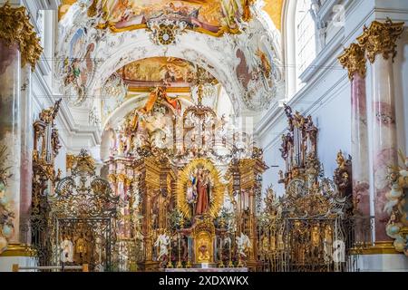 Geografia / viaggi, Germania, Baden-Wuerttemberg, Zwiefalten minster, ULTERIORI-DIRITTI-AUTORIZZAZIONE-INFO-NON-DISPONIBILI Foto Stock