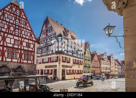 Geografia / viaggi, Germania, Baviera, storica farmacia Marien nel centro storico di Rothenburg ob der Tauber, ULTERIORI DIRITTI-AUTORIZZAZIONE-INFO-NON-DISPONIBILI Foto Stock