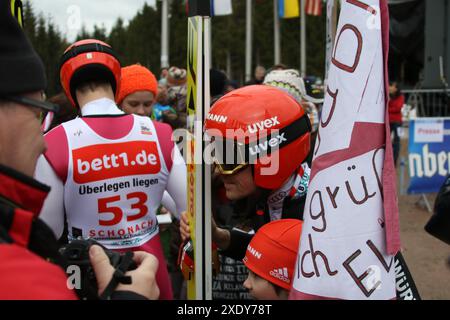 Qualificazione alla finale della Coppa del mondo NK Schonach Foto Stock