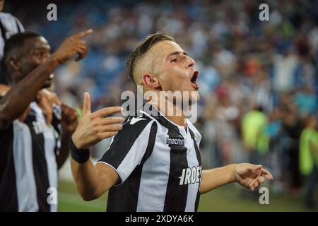 Football CL: Qualificazione 2018/19 - FC Basel - PAOK Saloniki Foto Stock