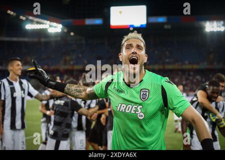 Football CL: Qualificazione 2018/19 - FC Basel - PAOK Saloniki Foto Stock