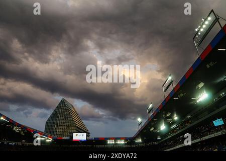 Football CL: Qualificazione 2018/19 - FC Basel - PAOK Saloniki Foto Stock