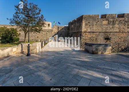 Castello Svevo a Manfredonia, Italia Foto Stock
