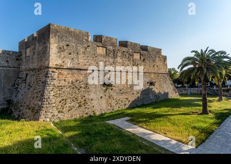 Castello Svevo a Manfredonia, Italia Foto Stock