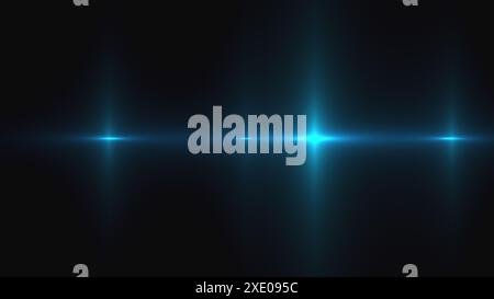 Sfarfallio delle luci verticali Foto Stock