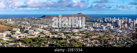 Scene intorno a Honolullu oahu hawaii Foto Stock