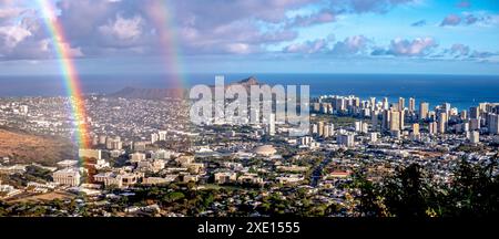 Scene intorno a Honolullu oahu hawaii Foto Stock