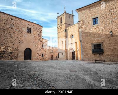 Cattedrale di Santa Maria in Caceres, Estremadura, Spagna Foto Stock