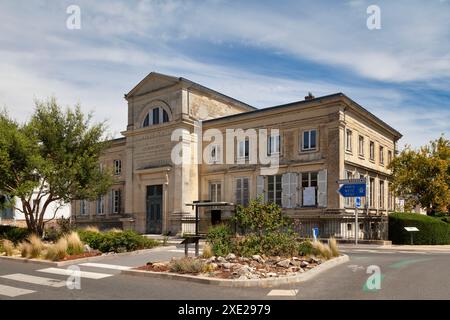 Ex Palazzo di giustizia di Château-Thierry nel dipartimento di Aisne, Hauts-de-France. Foto Stock