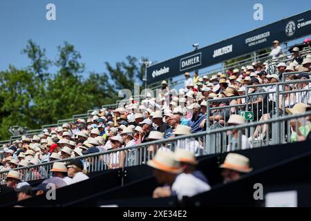 Bad Homburg, Assia, Germania. 25 giugno 2024. Impressioni durante l'APERTURA DI BAD HOMBURG presentate da SOLARWATTT- WTA500 - Womens Tennis (Credit Image: © Mathias Schulz/ZUMA Press Wire) SOLO PER USO EDITORIALE! Non per USO commerciale! Foto Stock