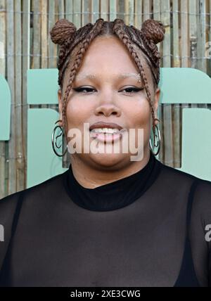 Londra, Regno Unito. 25 giugno 2024. Shygirl arriva al Serpentine Summer Party 2024, Serpentine Gallery. Crediti: Doug Peters/EMPICS/Alamy Live News Foto Stock