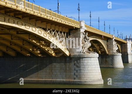 Ponte Margherita a Budapest, Ungheria Foto Stock