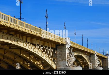 Ponte Margherita a Budapest, Ungheria Foto Stock