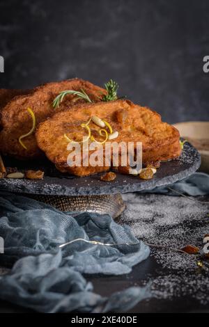 Tradizionale Rabanadas natalizio Foto Stock